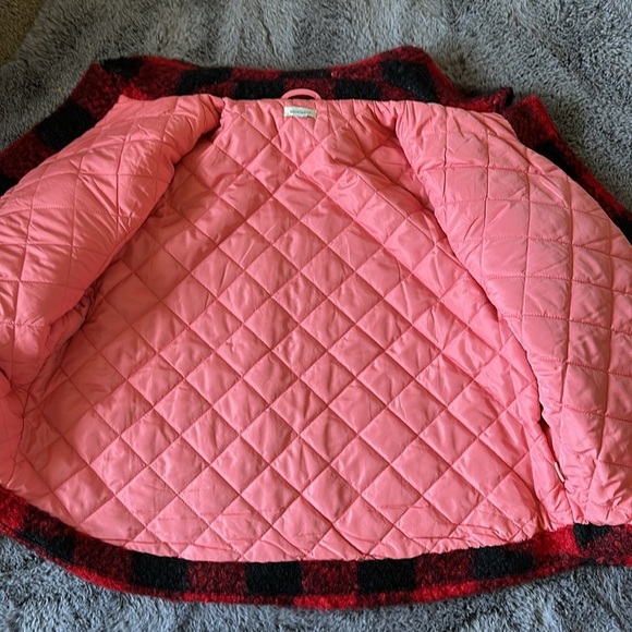 Cozy Sundance Buffalo Plaid red black Sherpa Woodcutter’s Jacket Extra Large XL - Picture 8 of 11